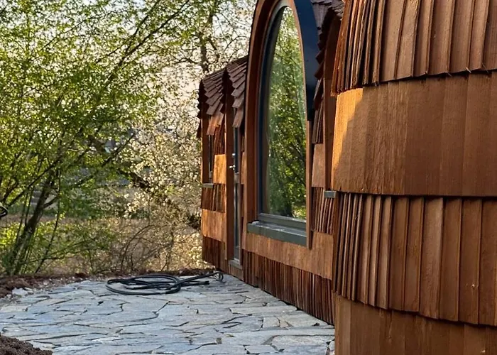Neu Feinzeit Mit Privater Sauna 샬레 *