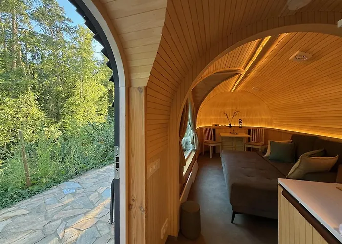 샬레 Neu Feinzeit Mit Privater Sauna Frensdorf