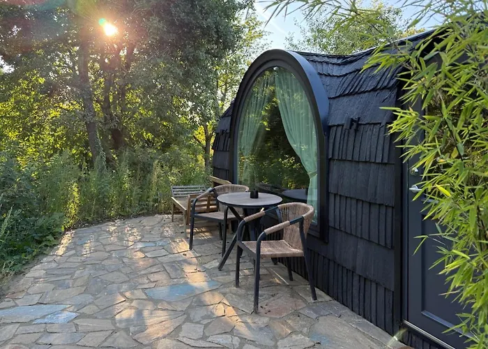 Neu Feinzeit Mit Privater Sauna 샬레 Frensdorf