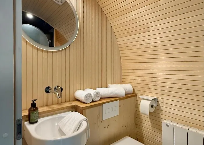 Neu Feinzeit Mit Privater Sauna 샬레 *